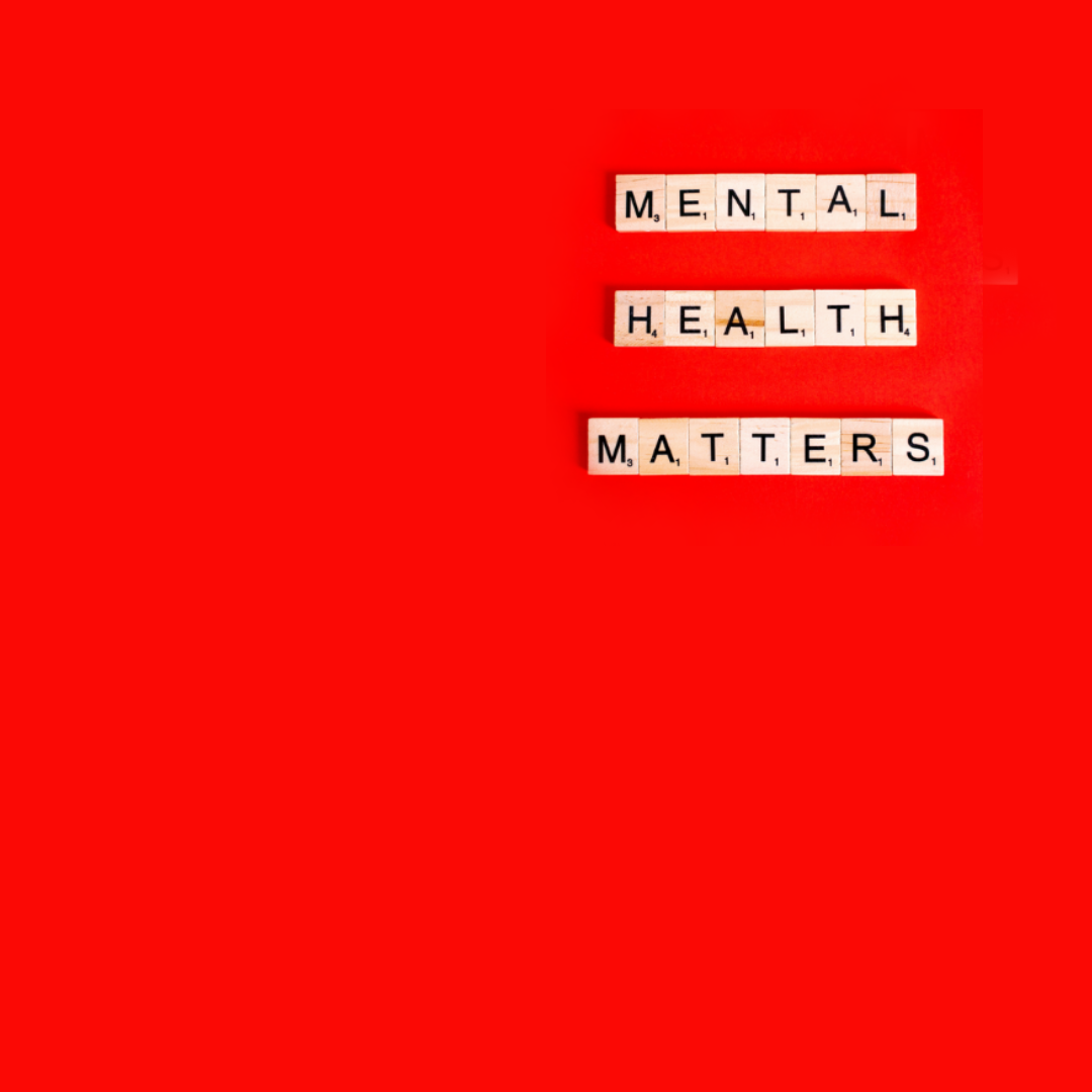 Scrabble letters: Mental Health Matters