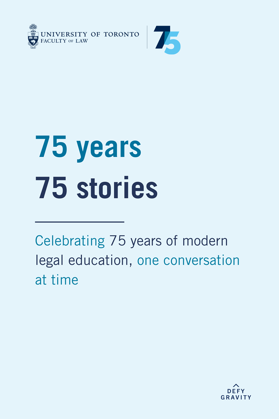 Booklet cover image for 75 stories