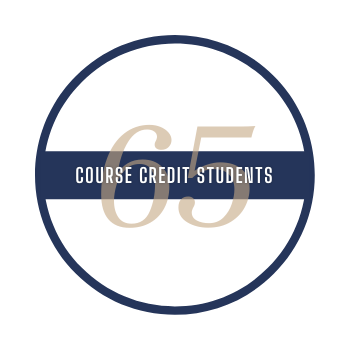65 course credit students