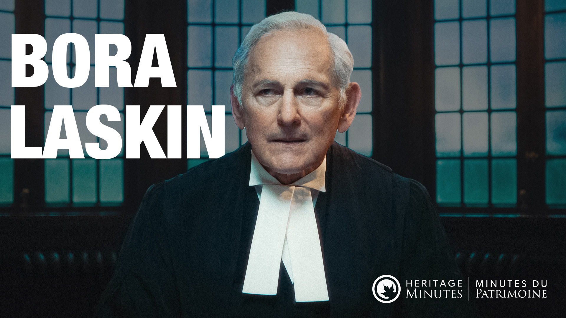 Victor Garber portrays Canada's 14th Chief Justice Bora Laskin