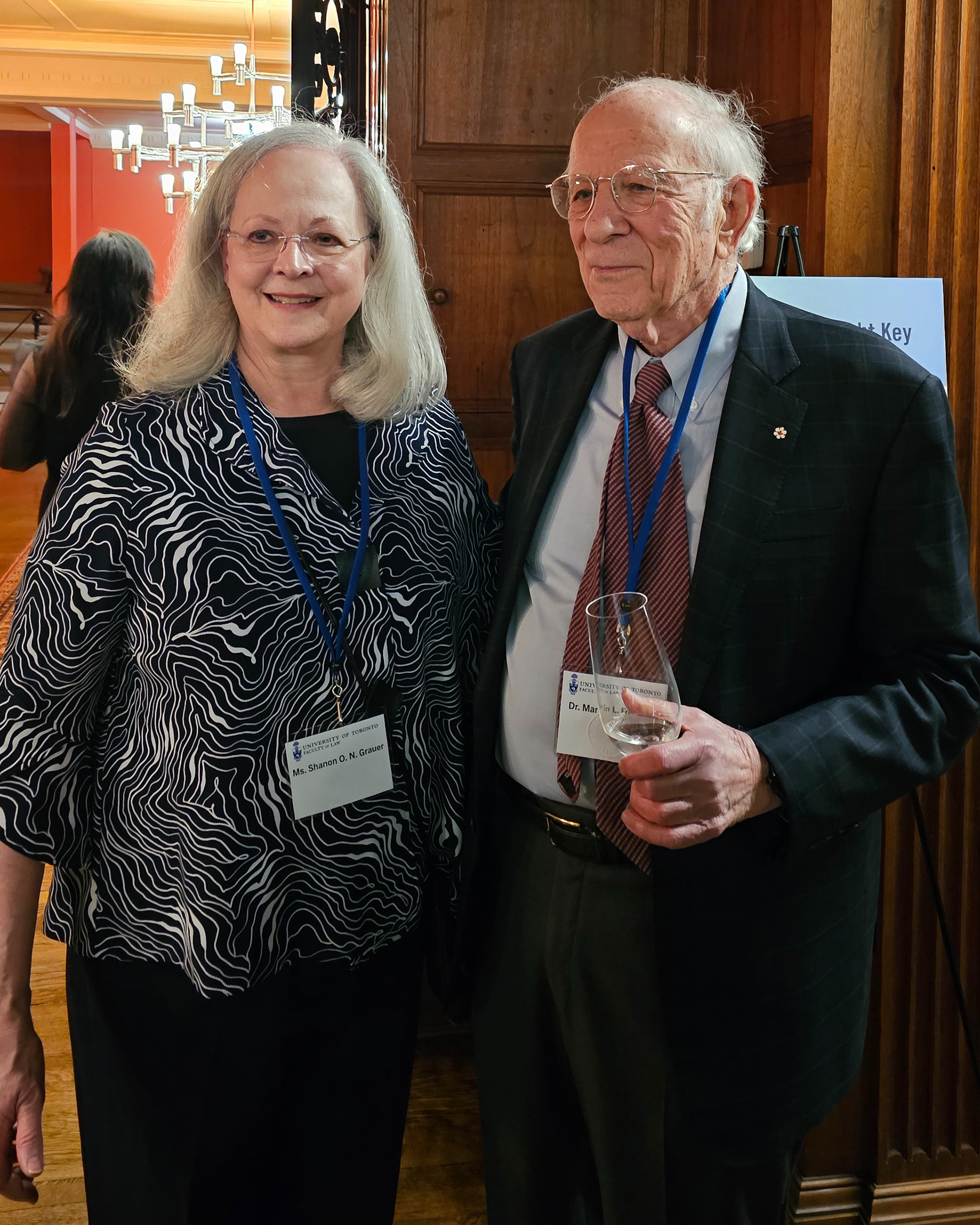 Professor and alumna