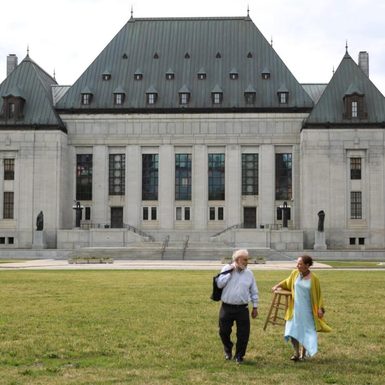 The Abellas in front of the Supreme Court of Canada